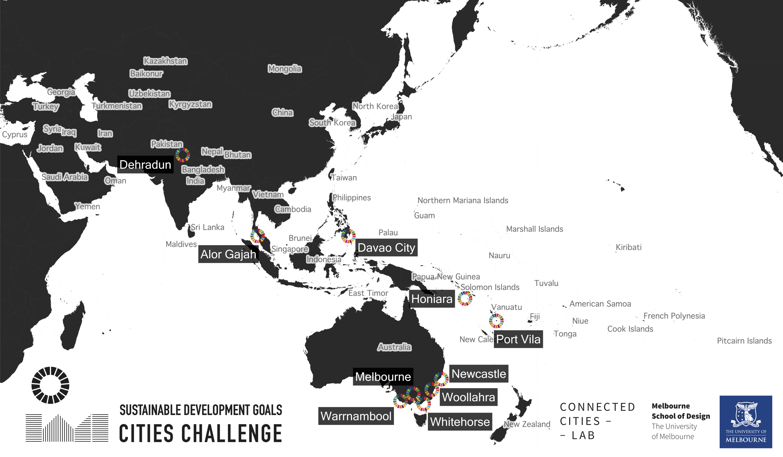 SDG Cities Challenge in Malaysia, India, Vanuatu, Solomon Islands and Australia